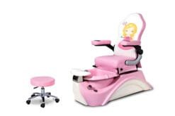 Red Little Mermaid Kid's Pedicure Spa
