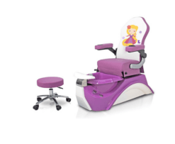 Red Little Mermaid Kid's Pedicure Spa