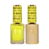 #124 - DND Diva Gel UV/LED Soak Off Gel polish - Canary Crush