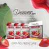 Demer Deluxe Pedi 4in1 - Strawberry A BOX 60P