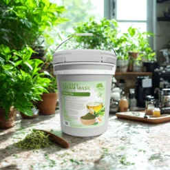 LAPALM Collagen Cream Mask – Green Tea