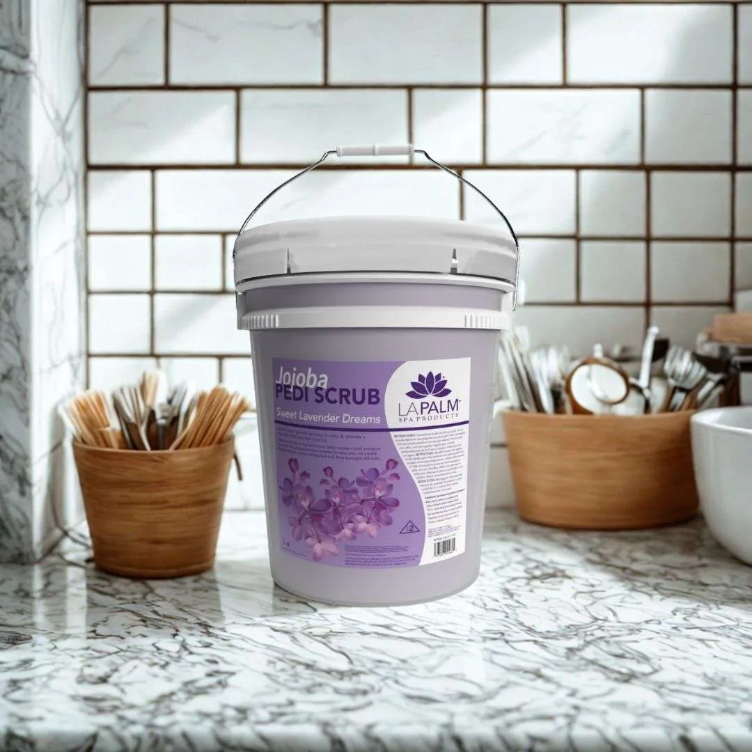 LAPALM Jojoba Pedi Scrub Sweet Lavender Dreams