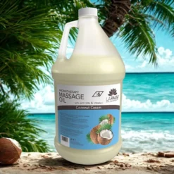 Aromatherapy Massage Oil – Coconut Cream