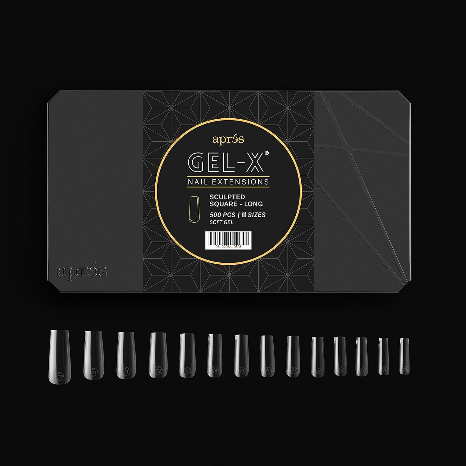 Aprés Gel-X® Sculpted Square Long Tip Box