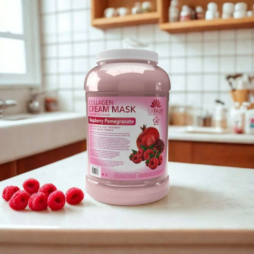 LAPALM Collagen Cream Mask – Raspberry Pomegranate 5G