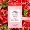 Voesh - Pedi in a Box Deluxe 4 Step - Pomegranate (A BOX)