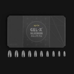 Apres GEL-X nail extensions ✨ NATURAL ROUND MEDIUM 🔥SOFT GEL 500 PCS 10SIZES