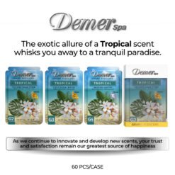 Demer Deluxe Pedi 4in1 - Tropical A BOX 60P