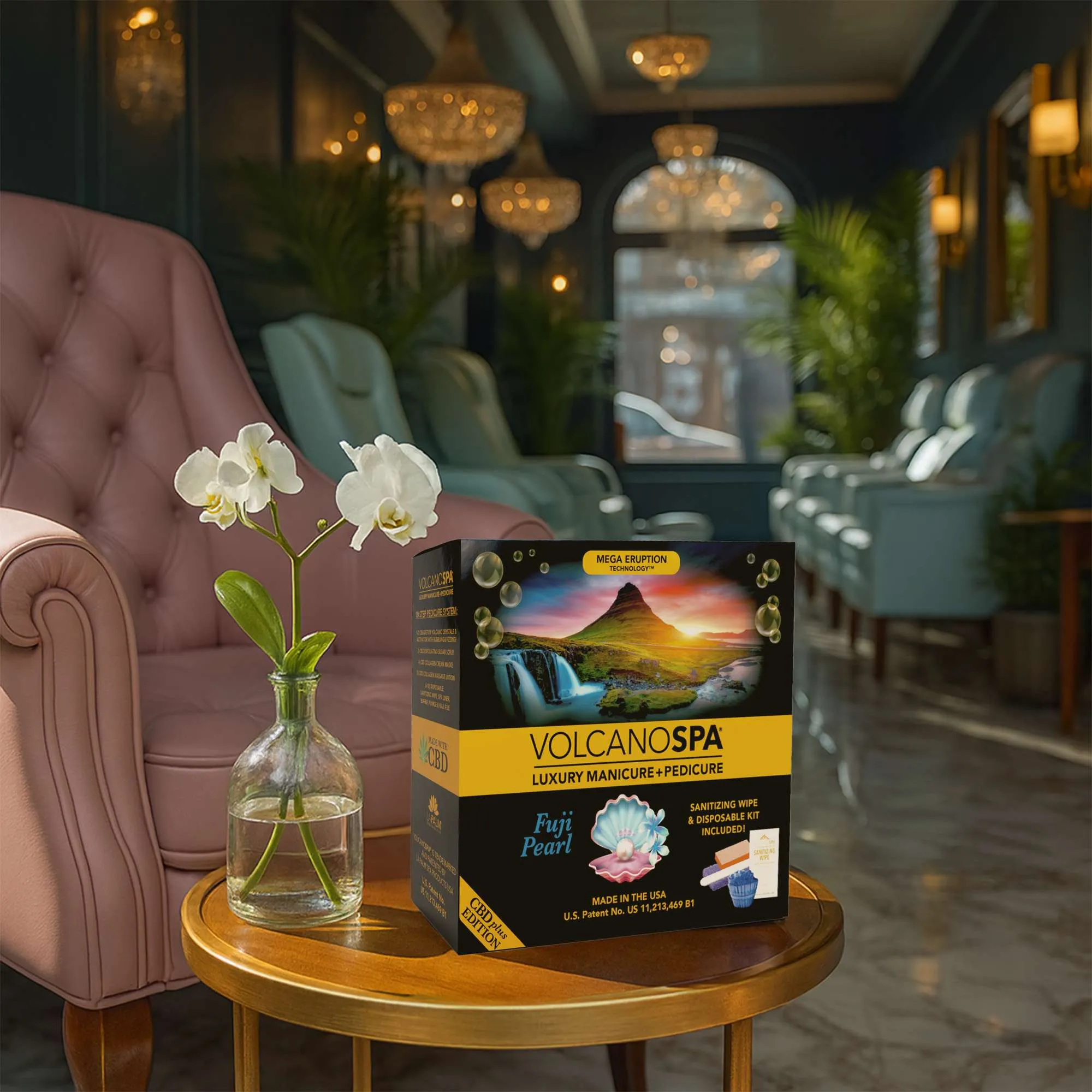 LAPALM VolcanoSpa® CBD+ Edition Fuji Pearl