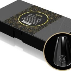 Apres Gel-X Sculpted Coffin Short Tips Box 10 Sizes 500pcs